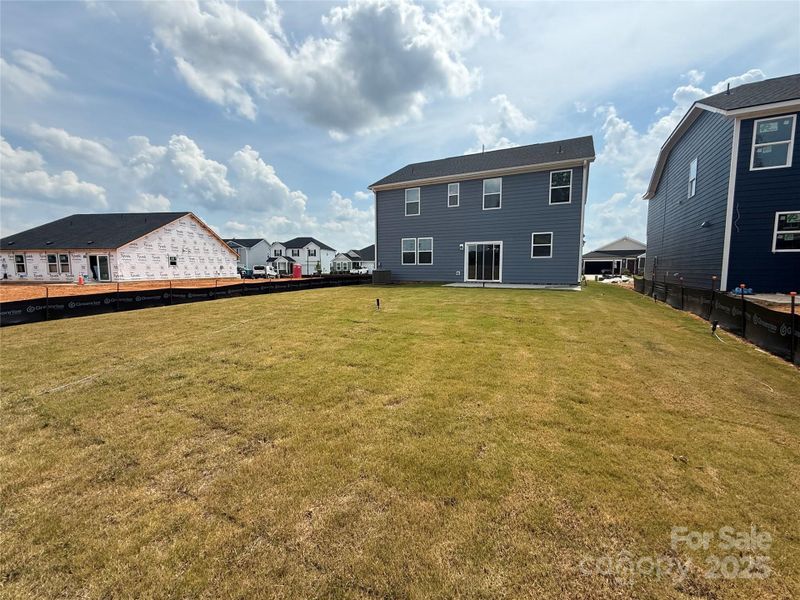 Amazing usable yard space!