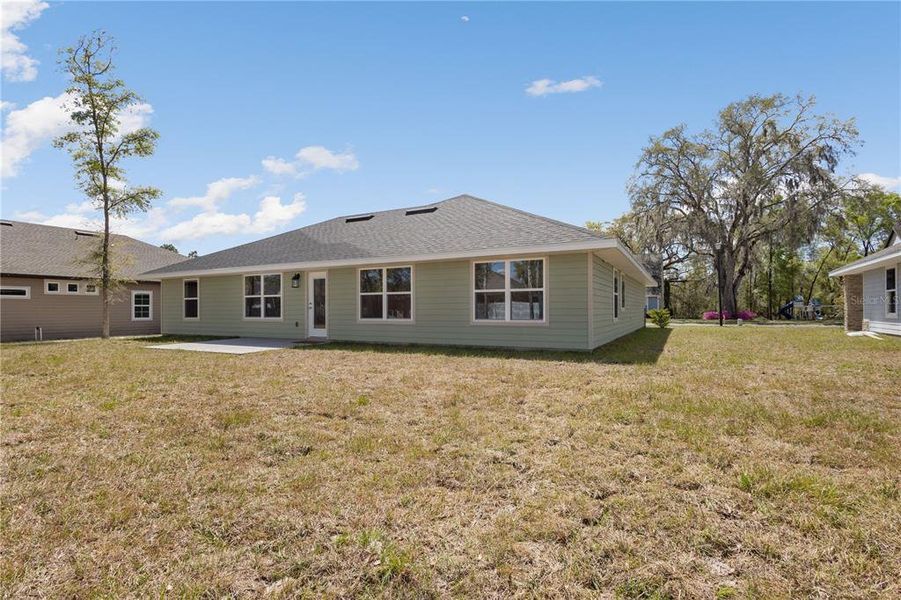 Exterior details and patio area of a home in The Preserve at Laurel Lake, Lake City (Image 2). Exterior details and patio area of a home in The Preserve at Laurel Lake, Lake City (Image 2).