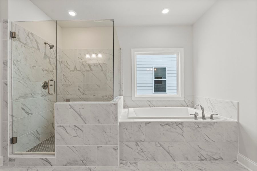 Representative furnished interior of a home built from the The Castleberry by The Providence Group in Palisades Single Family, Cumming (Image 57).