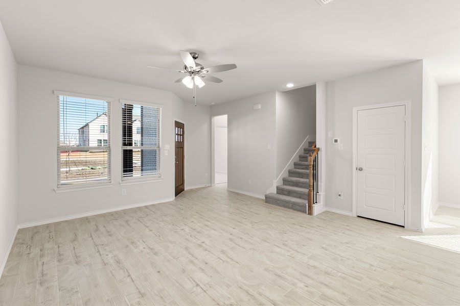 Representative exterior photo of a completed home built from the Conroe by Impression Homes in Creekshaw, Royse City, TX (Image 11). Representative exterior photo of a completed home built from the Conroe by Impression Homes in Creekshaw, Royse City, TX (Image 11).