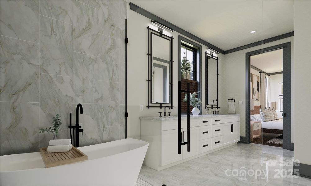 Furnished interior view inside a new home in , Arden (Image 3).