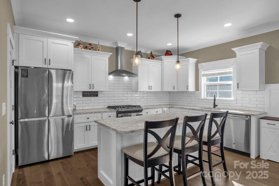 Furnished interior view inside a new home in , Mocksville (Image 27).