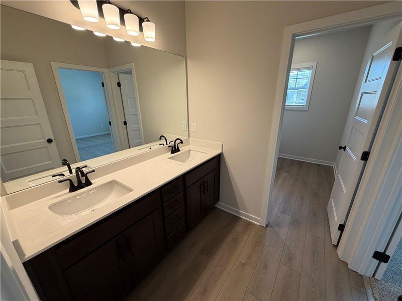 Furnished interior view inside a new home in Pinecrest Ridge, Dacula (Image 11).