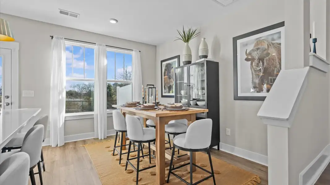 Furnished interior view inside a new home in Brookland Place, Hendersonville (Image 6).