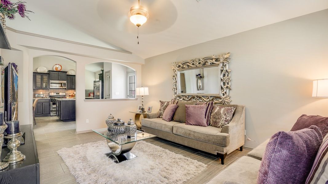 Furnished interior view inside a new home in Crossland, Clint (Image 3).