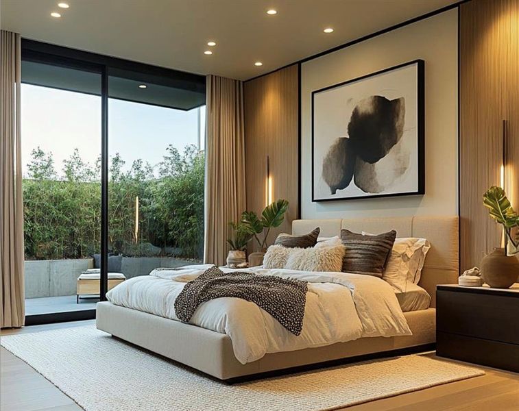 Furnished interior view inside a new home in , Southlake (Image 5).