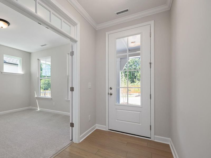 Spacious, unfurnished interior of a new home in Sage on North Main, Wake Forest (Image 13). Spacious, unfurnished interior of a new home in Sage on North Main, Wake Forest (Image 13).