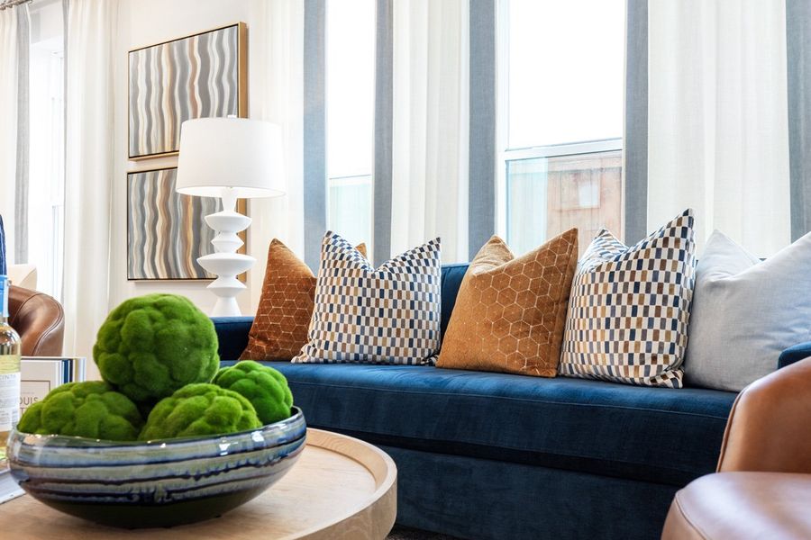 Representative Family Room - some options shown