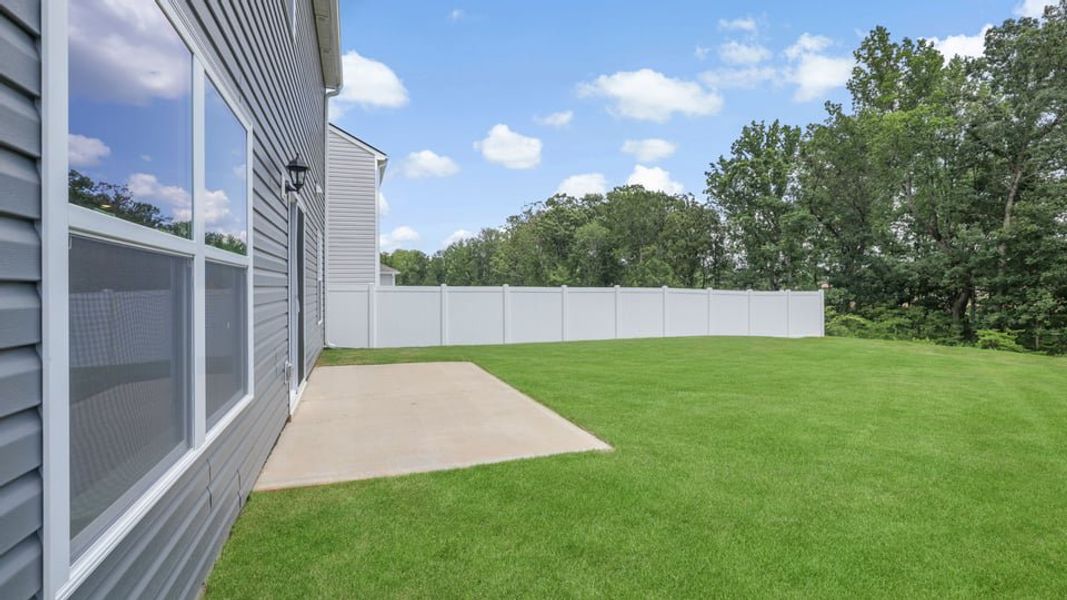 Exterior details and patio area of a home in Lakestone, Woodruff (Image 24). Exterior details and patio area of a home in Lakestone, Woodruff (Image 24).