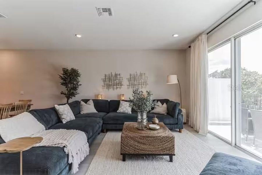 Furnished interior view inside a new home in , Reunion (Image 6).