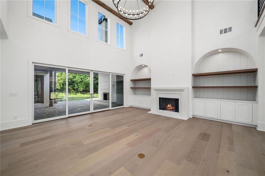 Furnished interior view inside a new home in , Roswell (Image 40).