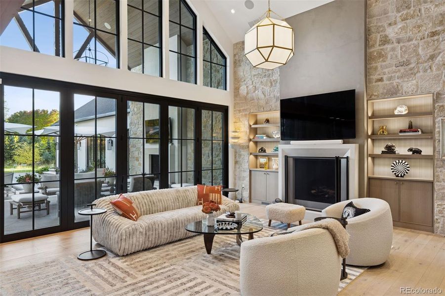 Furnished interior view inside a new home in , Cherry Hills Village (Image 22).