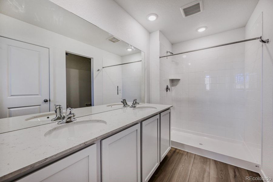 Furnished interior view inside a new home in Preserve at Mesa Creek, Colorado Springs (Image 9).