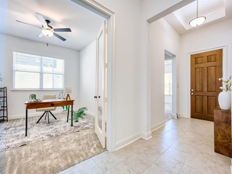 Furnished interior view inside a new home in , Prosper (Image 11). Furnished interior view inside a new home in , Prosper (Image 11).
