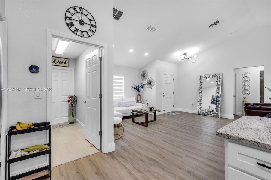 Furnished interior view inside a new home in , Ocala (Image 25).