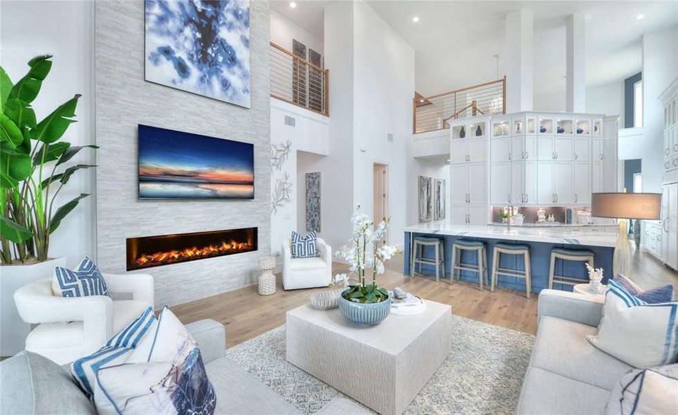 Furnished interior view inside a new home in Veranda Bay, Flagler Beach (Image 11).