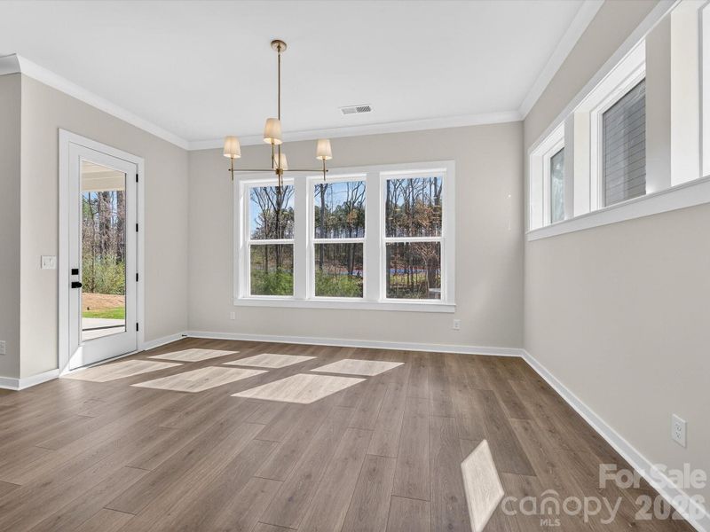 Spacious, unfurnished interior of a new home in North Creek Village, Huntersville (Image 20).
