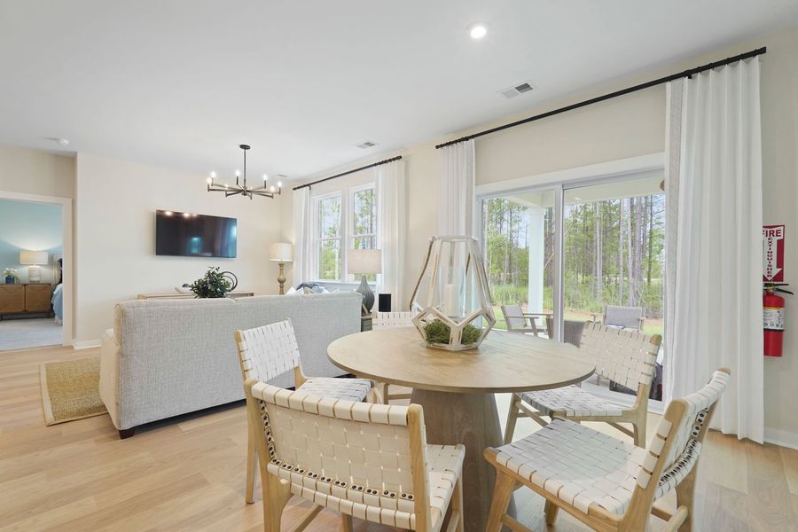 Furnished interior view inside a new home in Pinewood, Leland (Image 18).