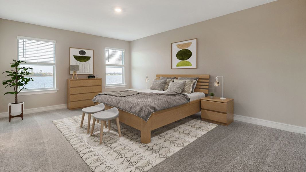 Furnished interior view inside a new home in Stonewater, Cape Coral (Image 6).