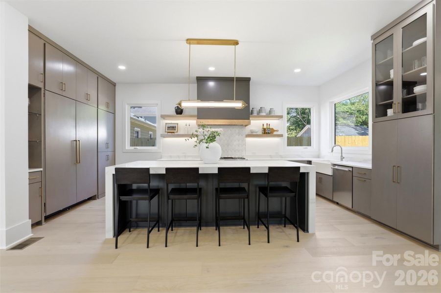 Furnished interior view inside a new home in , Charlotte (Image 34).