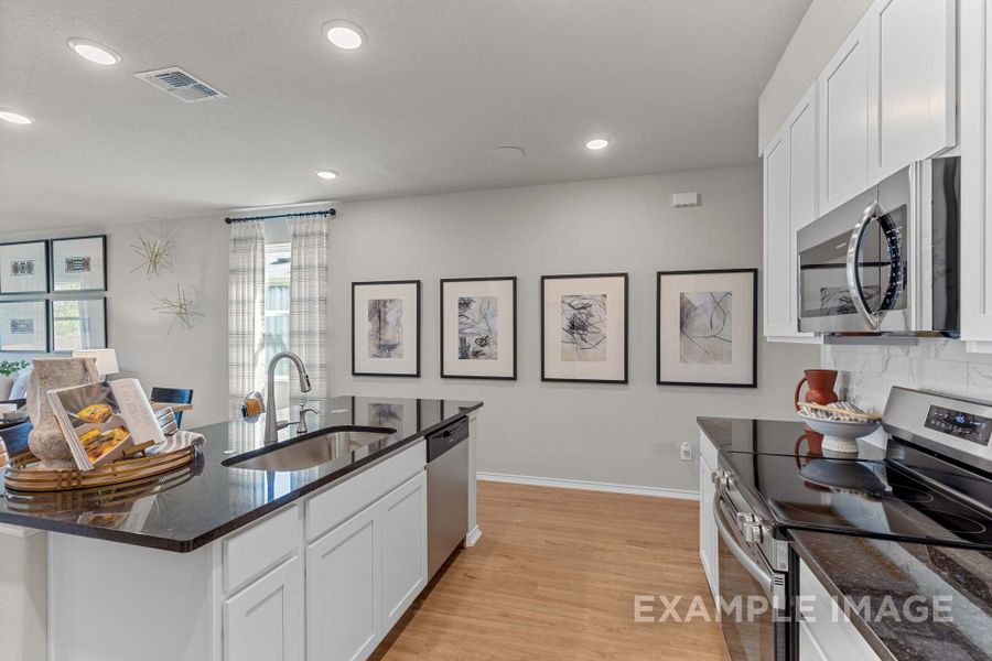 Furnished interior view inside a new home in Heartland, Heartland (Image 9).