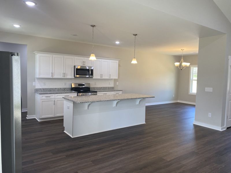 Representative furnished interior of a home built from the Pierce by Foundation Home Builders LLC in Old Hickory Crossing, Mocksville (Image 3).