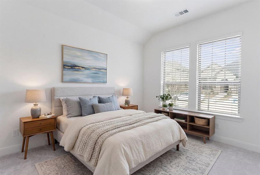 Furnished interior view inside a new home in , Van Alstyne (Image 6).