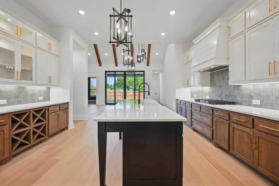 Furnished interior view inside a new home in Dove Hollow, Waxahachie (Image 16). Furnished interior view inside a new home in Dove Hollow, Waxahachie (Image 16).