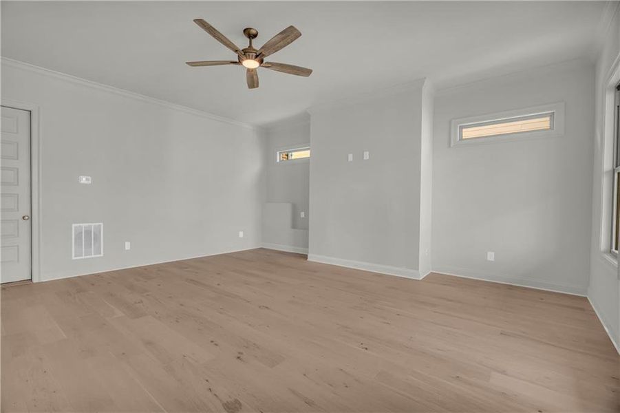 Spacious, unfurnished interior of a new home in , Gainesville (Image 48).