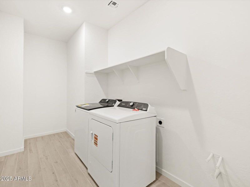 Included Washer & Dryer