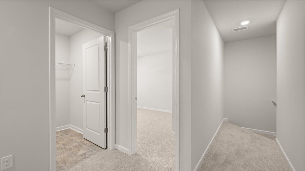 Representative unfurnished interior of a home built from the Ansley by D.R. Horton in The Islands, Beech Island (Image 29). Representative unfurnished interior of a home built from the Ansley by D.R. Horton in The Islands, Beech Island (Image 29).