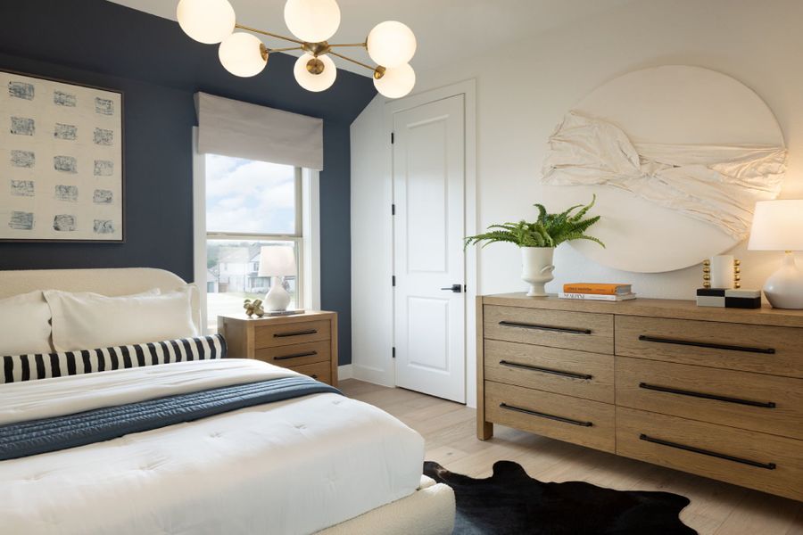 Representative furnished interior of a home built from the Iredell by Pulte Homes in Saddleback at Santa Rita Ranch, Liberty Hill (Image 8).