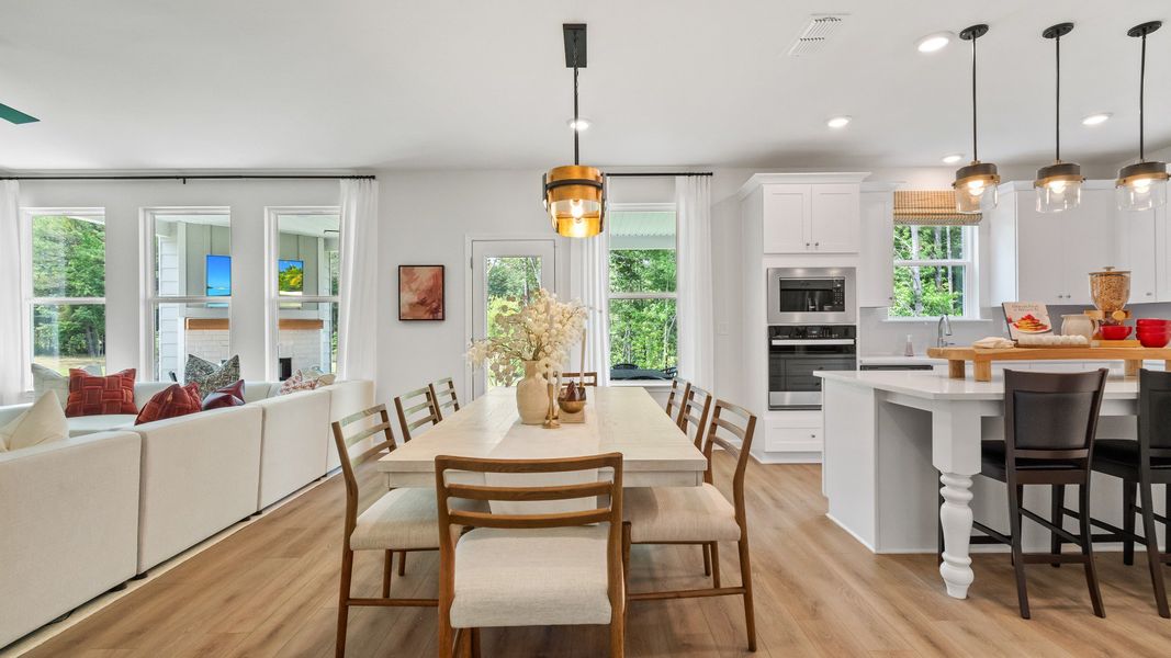 Representative furnished interior of a home built from the Wynwood by DRB Homes in Hamilton Lakes, Loganville (Image 11).