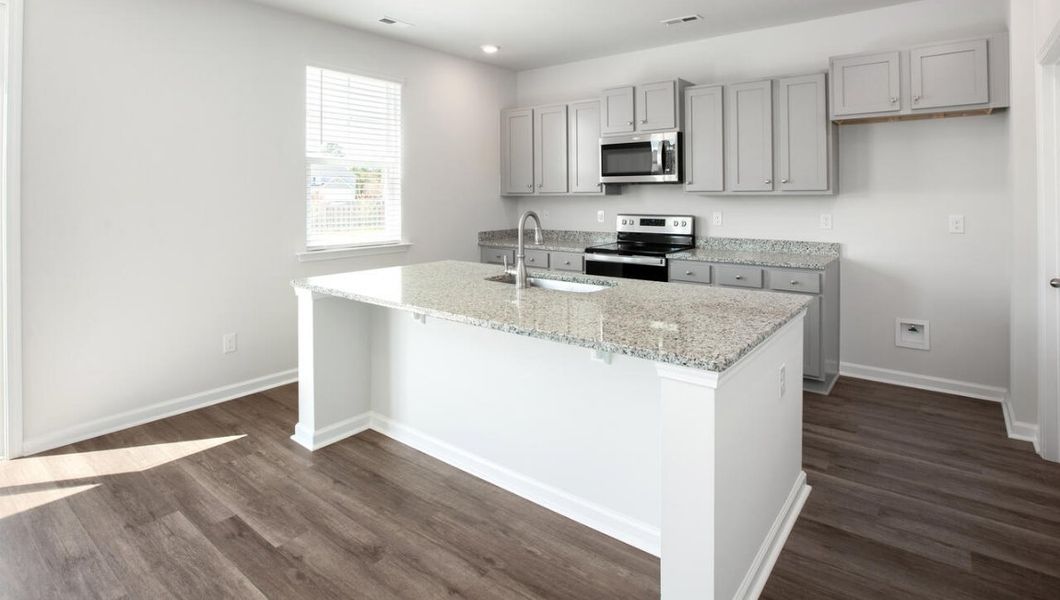 Furnished interior view inside a new home in Grayson Park, Leland (Image 7).