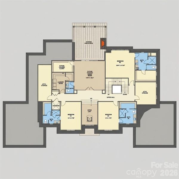 2D floor plan layout of this home in , Waxhaw, NC (Image 3). 2D floor plan layout of this home in , Waxhaw, NC (Image 3).
