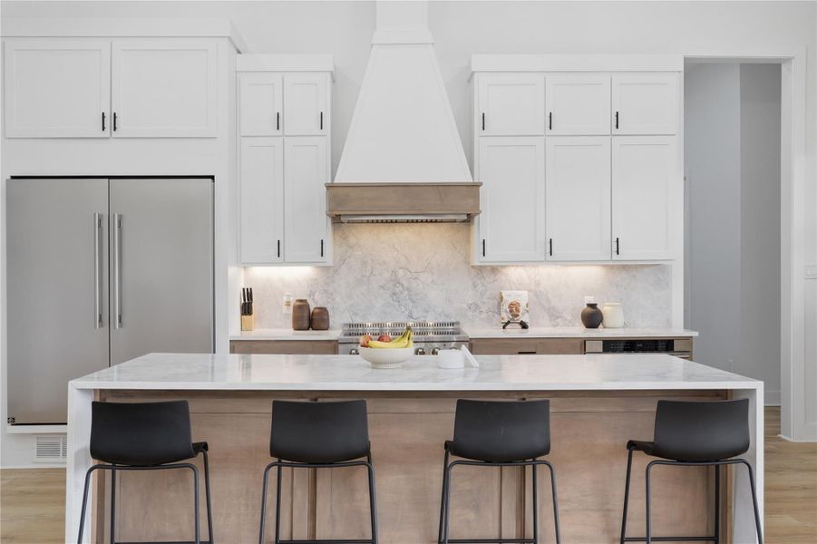 Furnished interior view inside a new home in , Willis (Image 12).