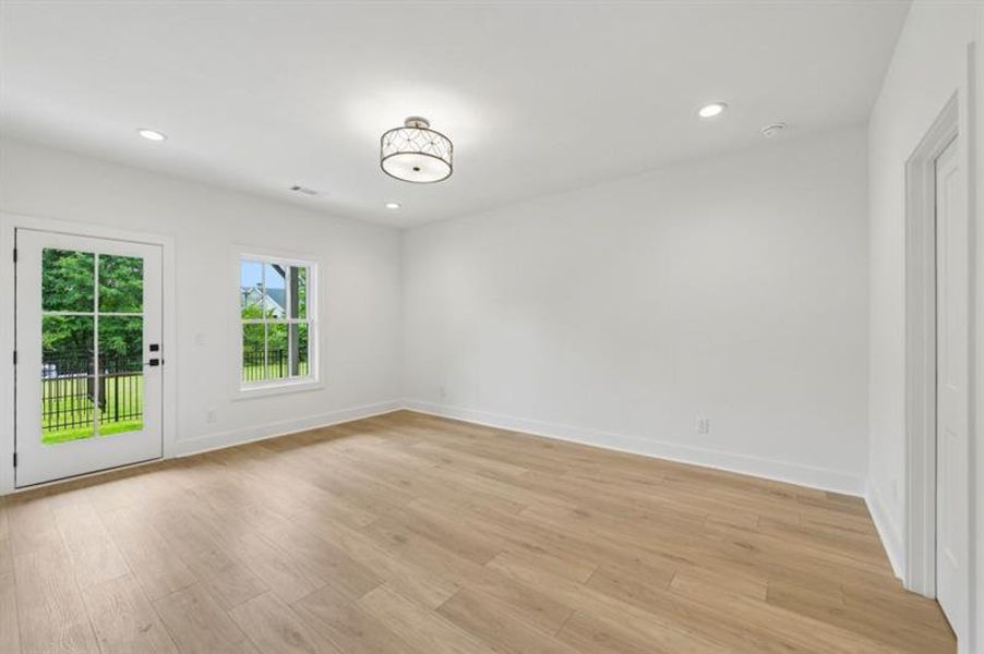 Spacious, unfurnished interior of a new home in Skyview On Broad, Sugar Hill (Image 38).