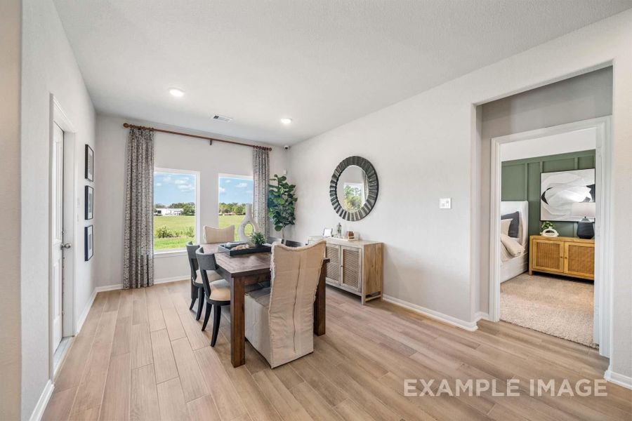Furnished interior view inside a new home in Sierra Vista, Rosharon (Image 14).
