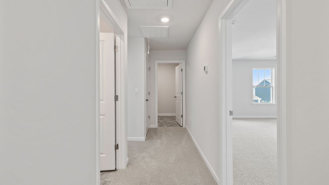 Spacious, unfurnished interior of a new home in Durbin Meadows Traditions, Fountain Inn (Image 19).