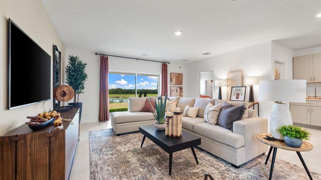 Furnished interior view inside a new home in Firethorn, Parrish (Image 11).