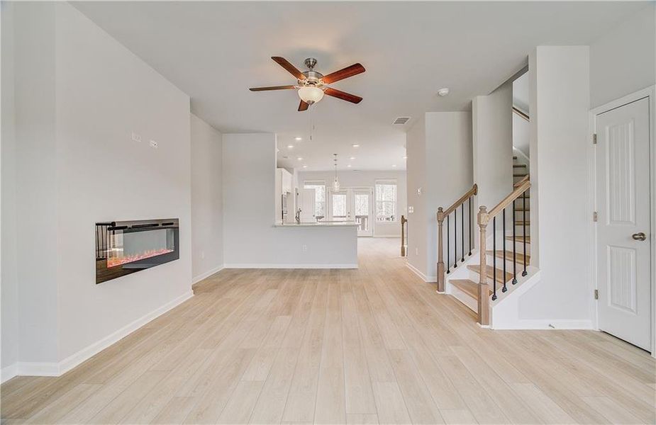 Spacious, unfurnished interior of a new home in Daybreak, Newnan (Image 21).