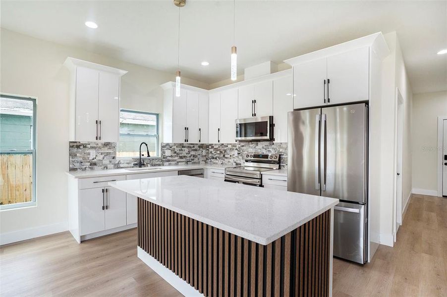 Furnished interior view inside a new home in , Tampa (Image 11).