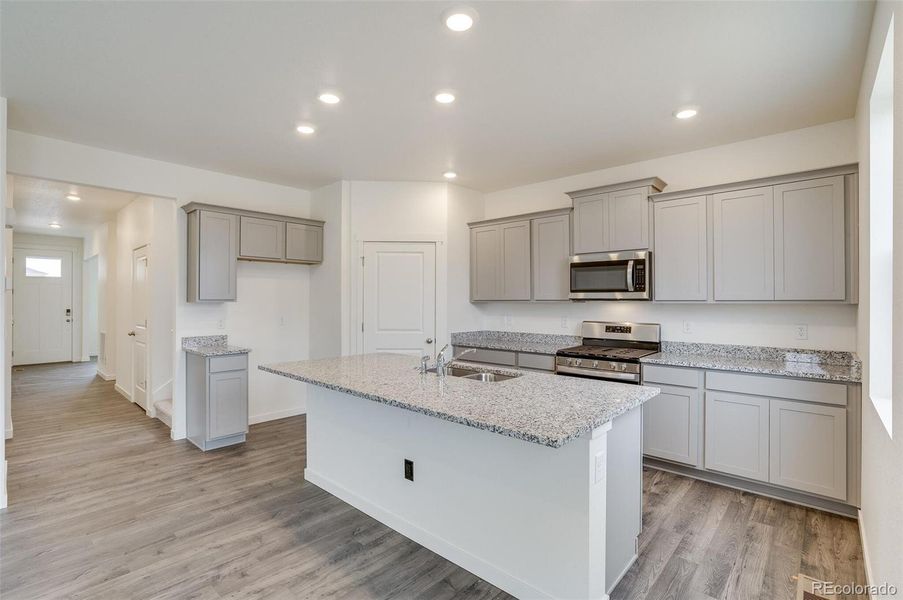 Furnished interior view inside a new home in Spring Valley Ranch, Elizabeth (Image 3).