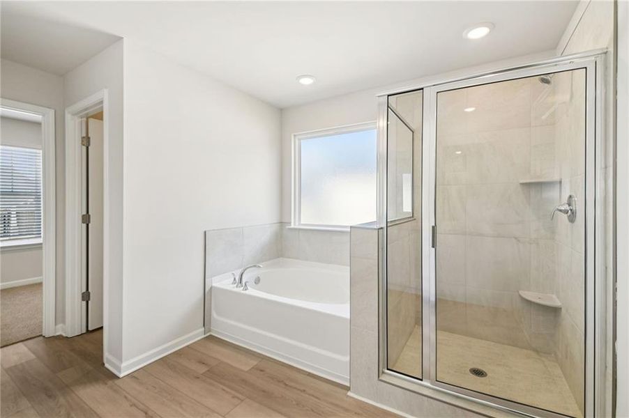 Furnished interior view inside a new home in Creekside at Oxford Park, Fairburn (Image 8). Furnished interior view inside a new home in Creekside at Oxford Park, Fairburn (Image 8).