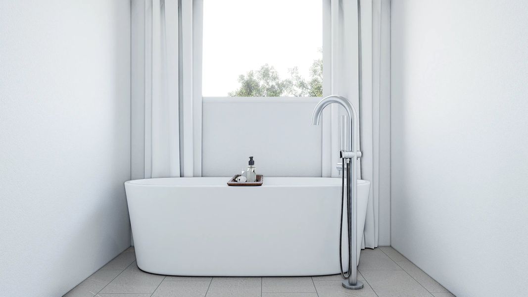 Primary Bath with Freestanding Soaking Tub Primary Bath with Freestanding Soaking Tub