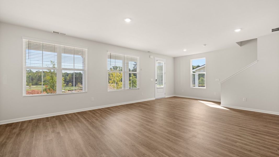 Spacious, unfurnished interior of a new home in Brookland Commons, Monroe (Image 9).