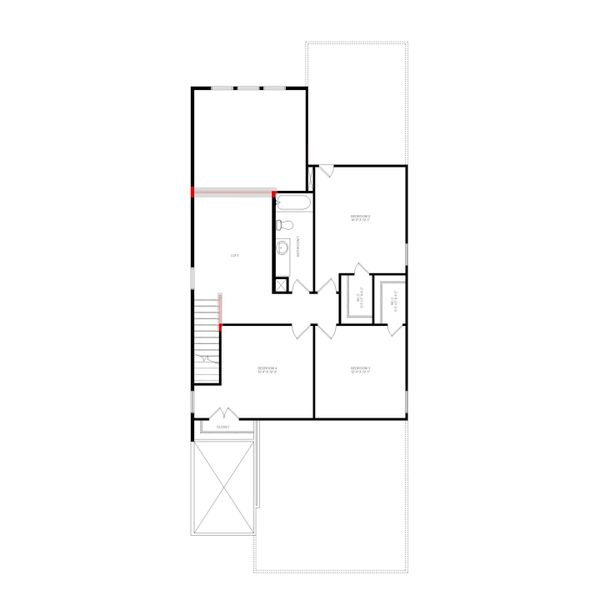 W/S #78998 / BG #3: 2nd Floor