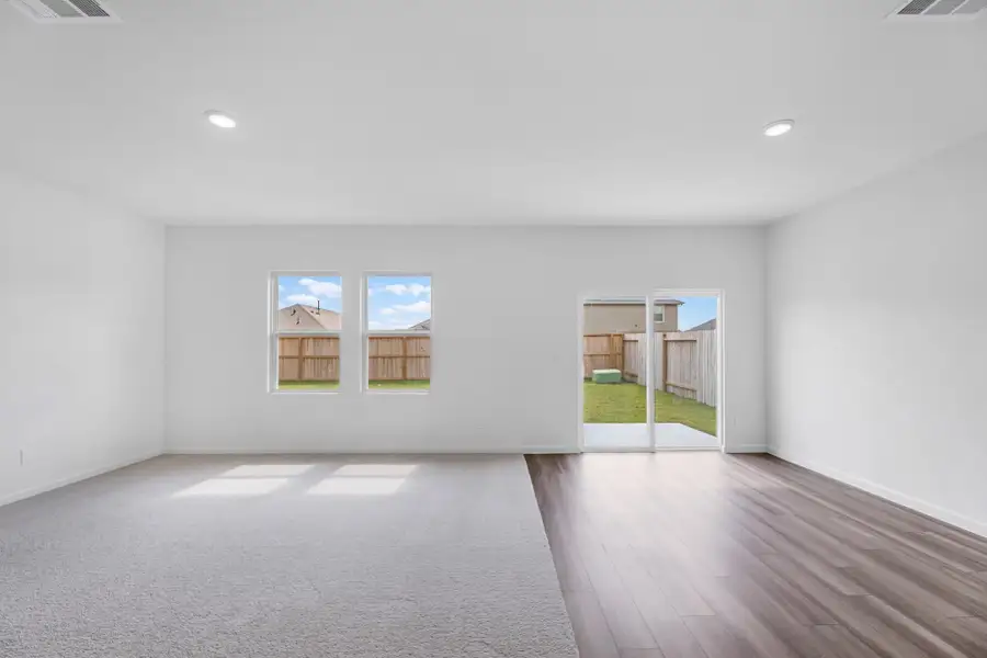 Representative unfurnished interior of a home built from the Kepler by Starlight Homes in Vida Mar, League City (Image 14). Representative unfurnished interior of a home built from the Kepler by Starlight Homes in Vida Mar, League City (Image 14).