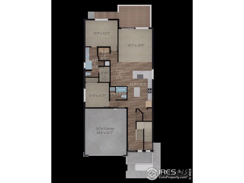 Main Home, Main Level Floor Plan Main Home, Main Level Floor Plan