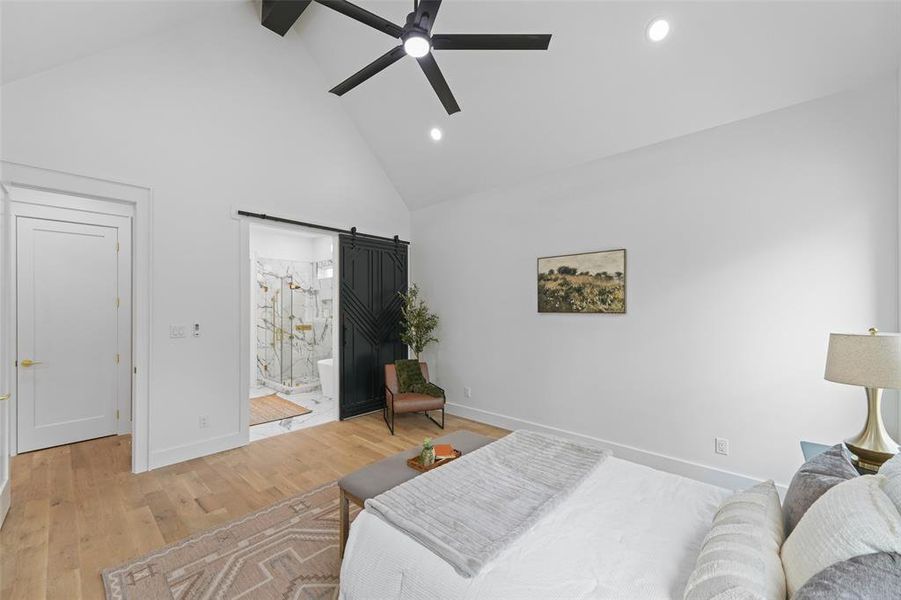 Furnished interior view inside a new home in , Weatherford (Image 9).